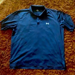 Mens Under Armour shirt Sz XXL Navy